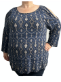 Size 4X - Chico's Patterned Top