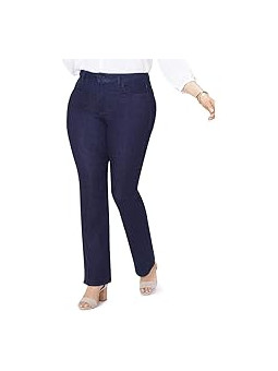 NYDJ Blue Barbara Bootcut Fit Denim Jeans - Size 22