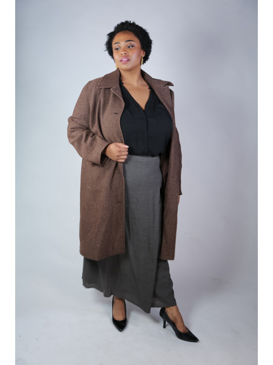 Ralph Lauren Brown Trench Coat Size 20W