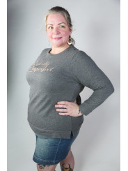 Lane Bryant Gray Sweatshirt Size 14/16