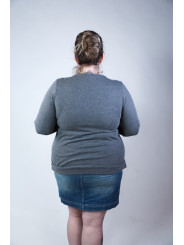 Lane Bryant Gray Sweatshirt Size 14/16