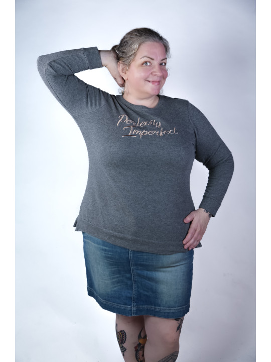 Lane Bryant Gray Sweatshirt Size 14/16 Lane Bryant Gray Sweatshirt Size 14/16