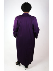Nordstrom Purple Trenchcoat Size 16
