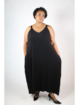City Chic Black Maxi Dress Size 3X