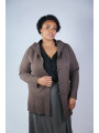 Lane Bryant Brown Toggle Sweater Size 22/248