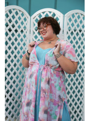 Torrid Watercolor Duster Size 5X