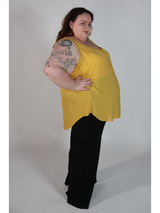 Torrid Yellow Tank Size 28