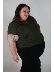 6th & Lane Green Short Sleeve Top Size 24