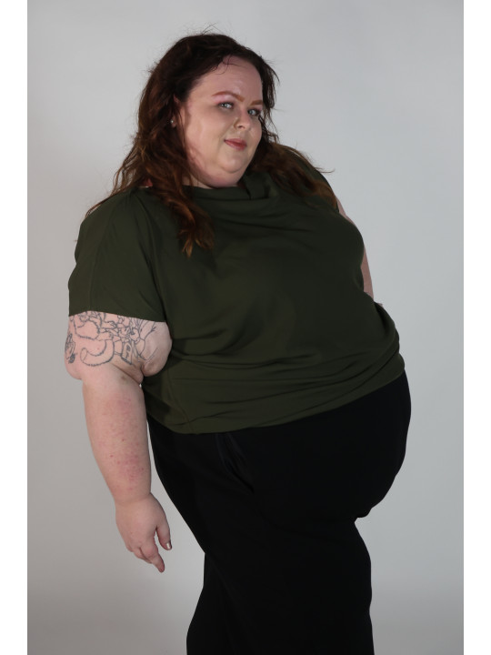 6th & Lane Green Short Sleeve Top Size 24