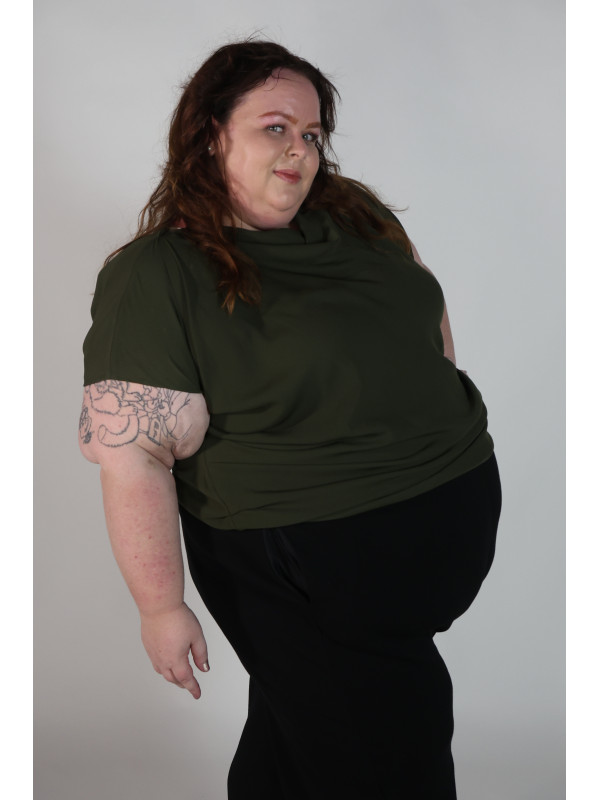 6th & Lane Green Short Sleeve Top Size 24