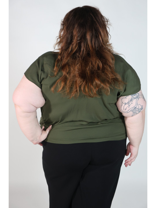 6th & Lane Green Short Sleeve Top Size 24