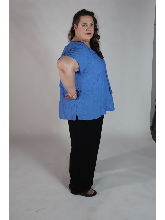 Lane Bryant Light Blue Short Sleeve Shirt Size 30/32