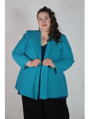 Calvin Klein Teal Swing Blazer Size 3x