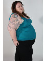 AVENUE Teal Tank Top Size 26/28