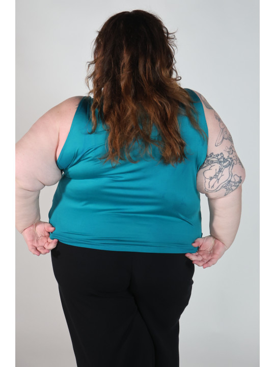 AVENUE Teal Tank Top Size 26/28