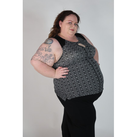 Grey Sejour Nordstrom Sleeveless Top Size 3x