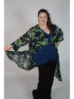 Torrid Palm Print Duster Size 26