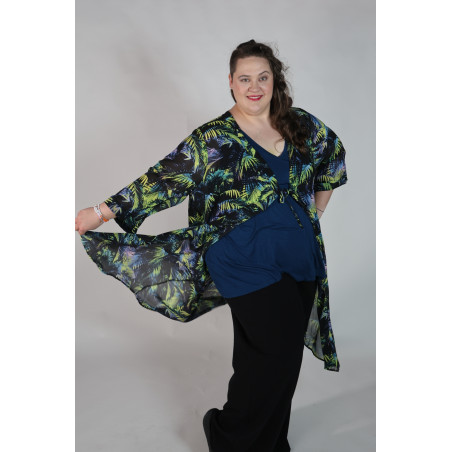 Torrid Palm Print Duster Size 26