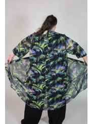 Torrid Palm Print Duster Size 26