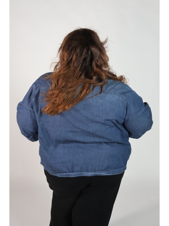 Torrid Denim Look Summer Jacket Size 22/24