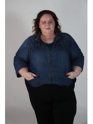 Torrid Denim Look Summer Jacket Size 22/24