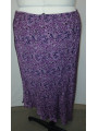 Venezia Purple Paisley Asymmetrical Skirt Size 22/24