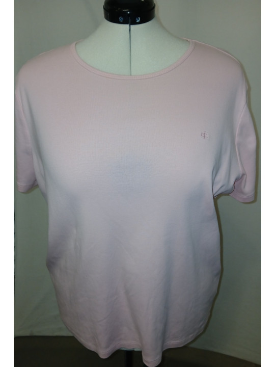 Pink Lauren Short Sleeve Top 3x