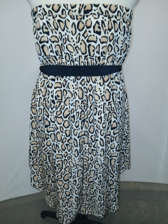 Lane Bryant Leopard Tube Top Dress Size 18/20