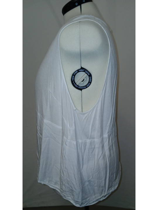 INC White Sleeveless Blouse w/Tie Size 3X