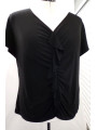 Alfani Short Sleeve Black Blouse Size 3X