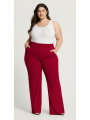 STUDIO By Torrid Red Trouser Boot-Cut Pants 24R