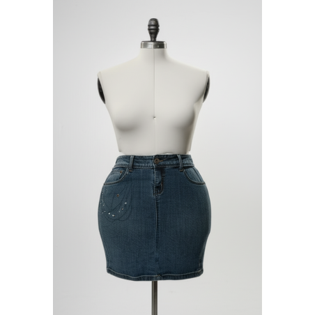 Z Cavaricci Denim Skirt Size 14