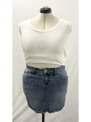 Z Cavaricci Denim Skirt Size 14