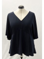 ELOQUII Navy Blue Blouse Size 26/28
