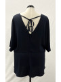 ELOQUII Navy Blue Blouse Size 26/28