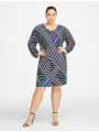 Calvin Klein Striped Dress Size 20