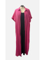 ELOQUII Pink Button Up Duster Size 26