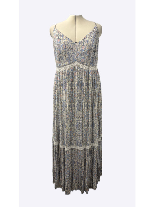 Torrid Floral Maxi Dress Size 26