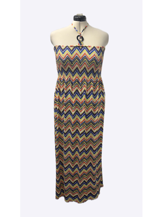 MAGIC Colorful Halter Top Tube Dress Size 12