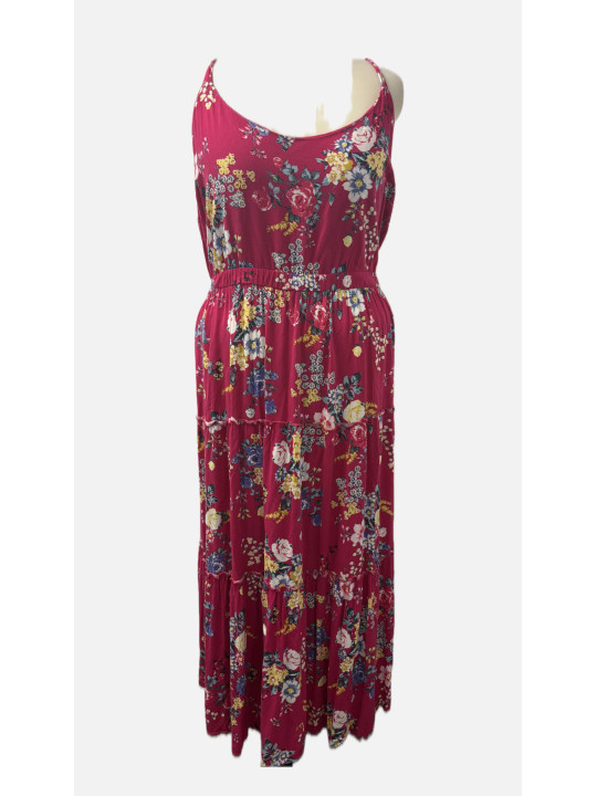 Torrid Pink Floral Dress Size 28