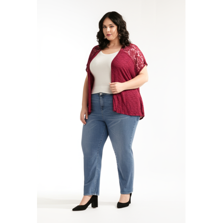 C Red Cardigan ONE SIZE