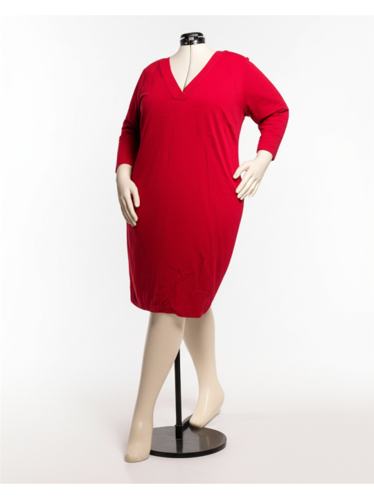 ELOQUII Red Sweater Dress Size 20