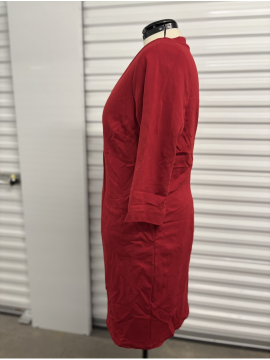 ELOQUII Red Sweater Dress Size 20