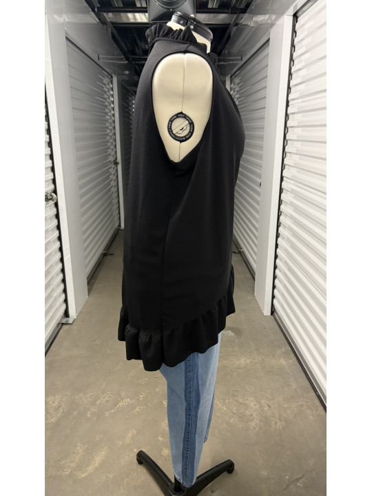 Lane Bryant Black Tank Top Blouse Size 26/28