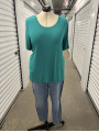 Lane Bryant Teal Top Size 26/28