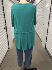 Lane Bryant Teal Top Size 26/28