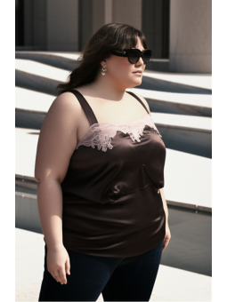 Lane Bryant Purple Tank Top Size 28