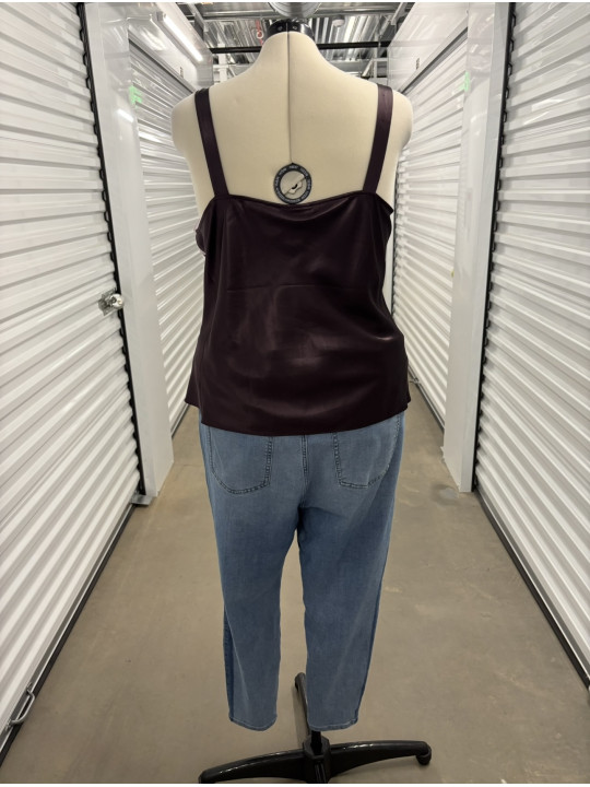 Lane Bryant Purple Tank Top Size 28