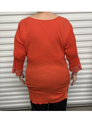 Old Navy Orange Tunic Size XL
