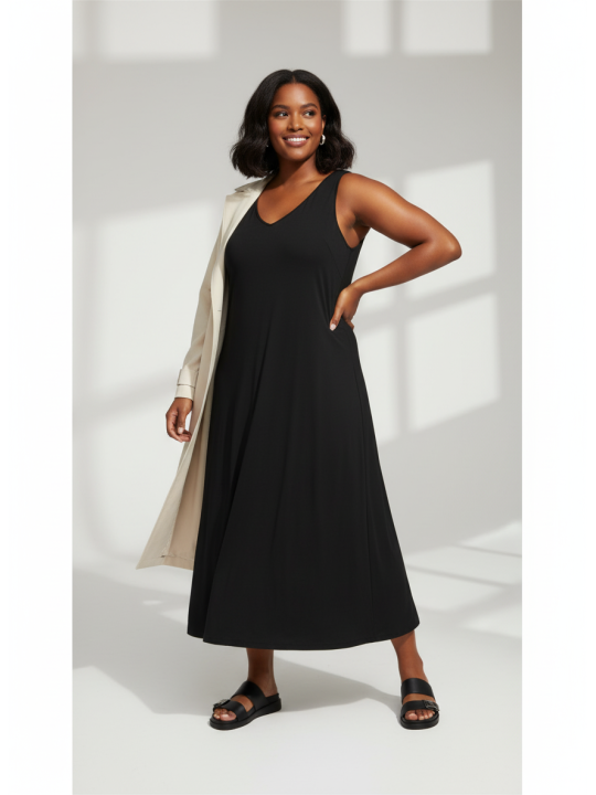 Lane Bryant Black Dress Size 26/28